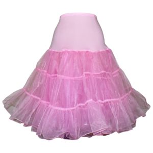 Pale pink organza petticoat