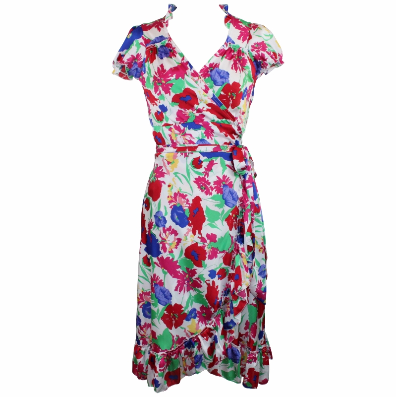 Dita Wrap Dress - Floral