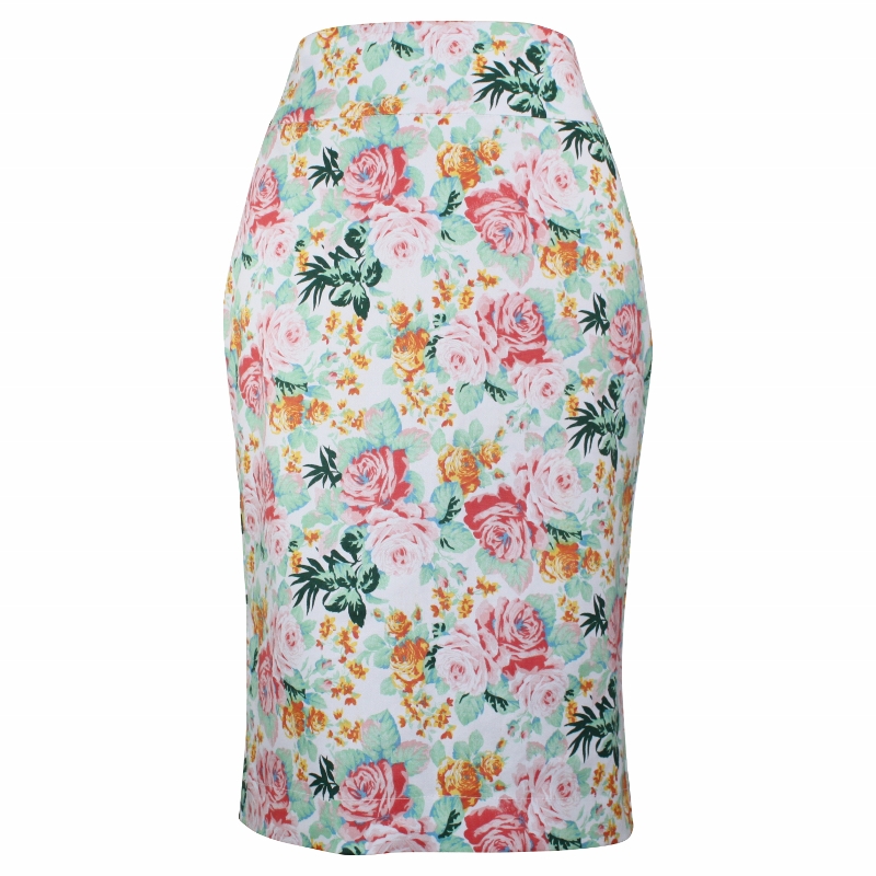 Tiffany Pencil Skirt - Baby Pink