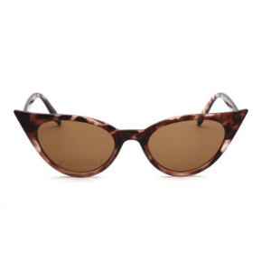Catseye sunglasses with tortoiseshell frames