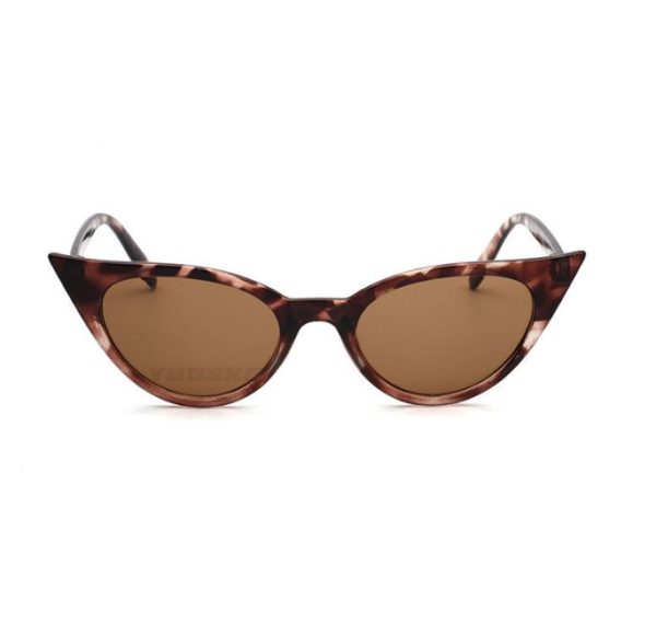 Catseye sunglasses with tortoiseshell frames