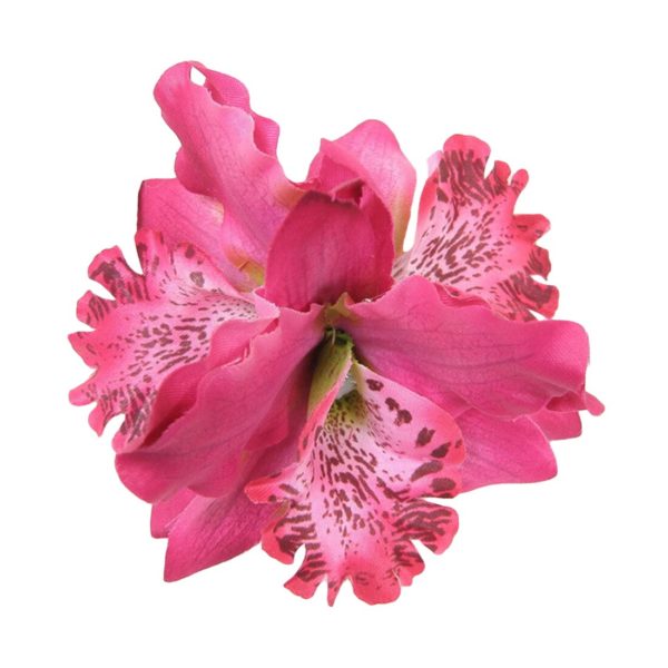Pink Triple Orchid Hair Clip