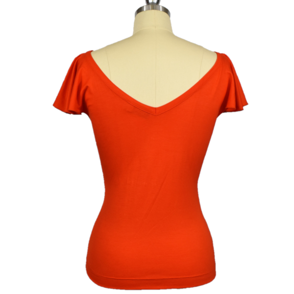 Butterfly Tee - Orange - Image 3