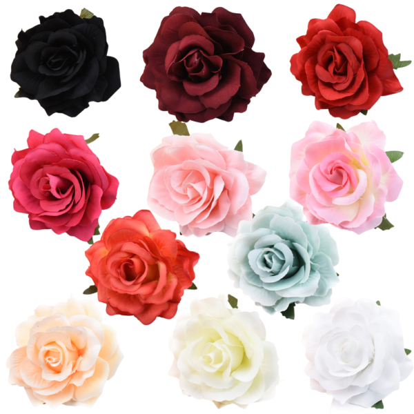 Rose Hair-clip Brooch