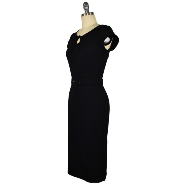 Lola Wiggle Dress - Midnight Black - Image 2