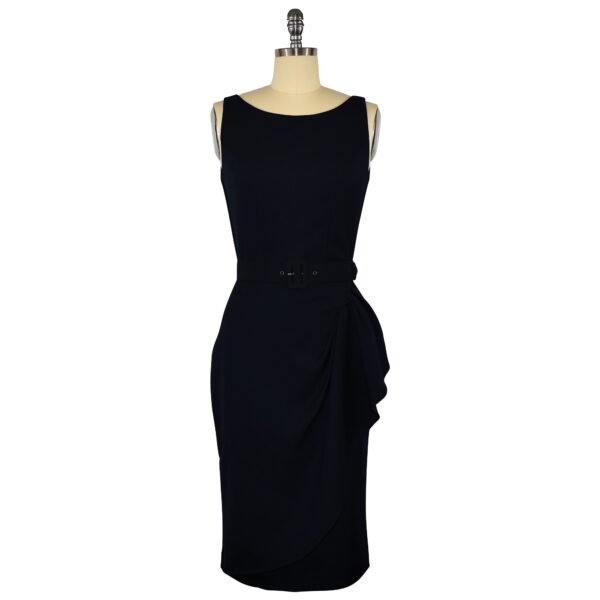 Grace Sarong Dress - French Navy