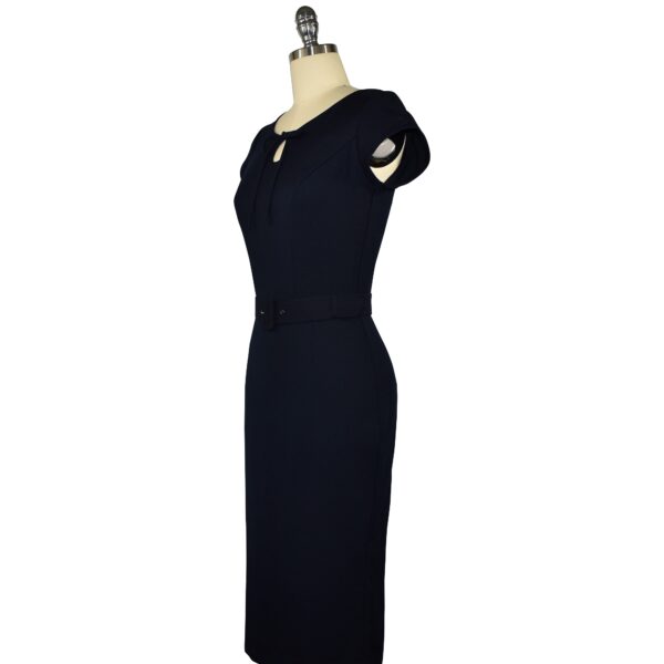 Lola Wiggle Dress - French Navy - Image 2