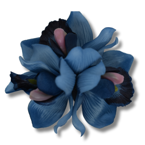 Medium Cymbidium Orchid Hair-clip Brooch - Image 14