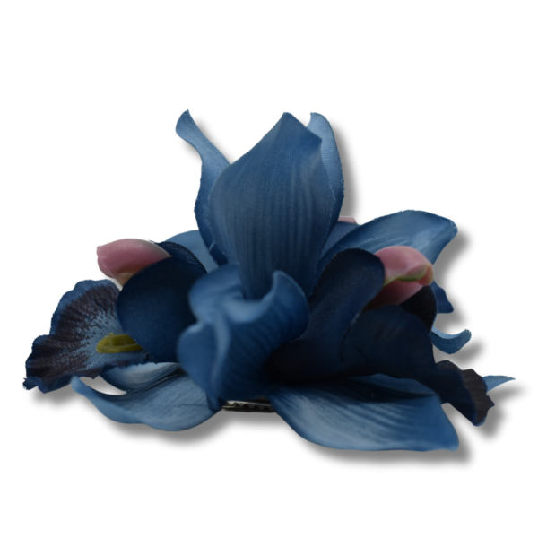 Medium Cymbidium Orchid Hair-clip Brooch - Image 15