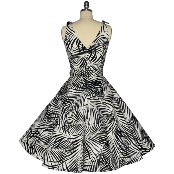 Sabrina Swing Dress - Palm Shadow - Image 3
