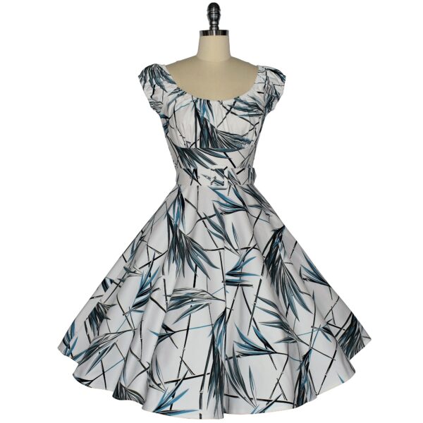 Natasha Swing Dress - Blue Bamboo