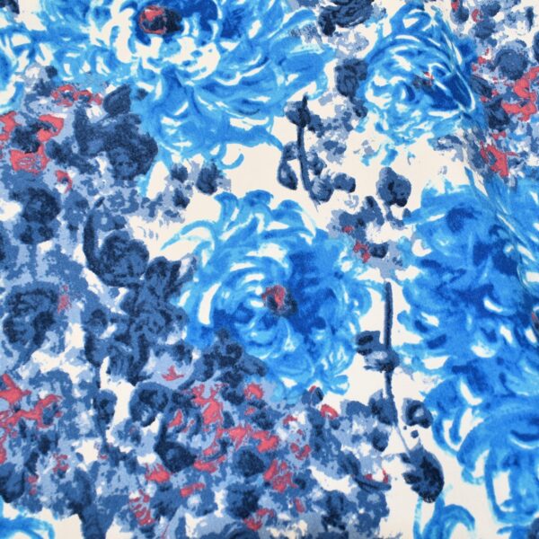 Paris Swing Dress - Blue Chrysanthemum - Image 5