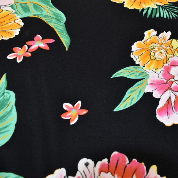 Vegas Pencil Dress - Midnight Blooms - Image 5