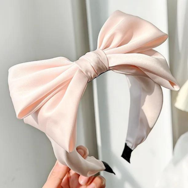 Satin Bow Hairband - Image 5