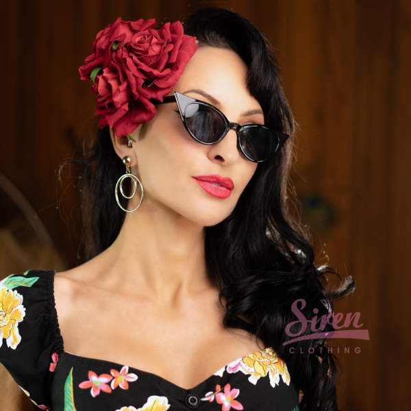 Cats-eye Sunglasses - Black