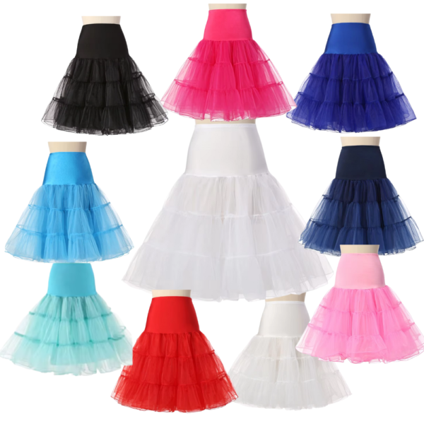 Full Organza Petticoat - Choice of 10 Colours